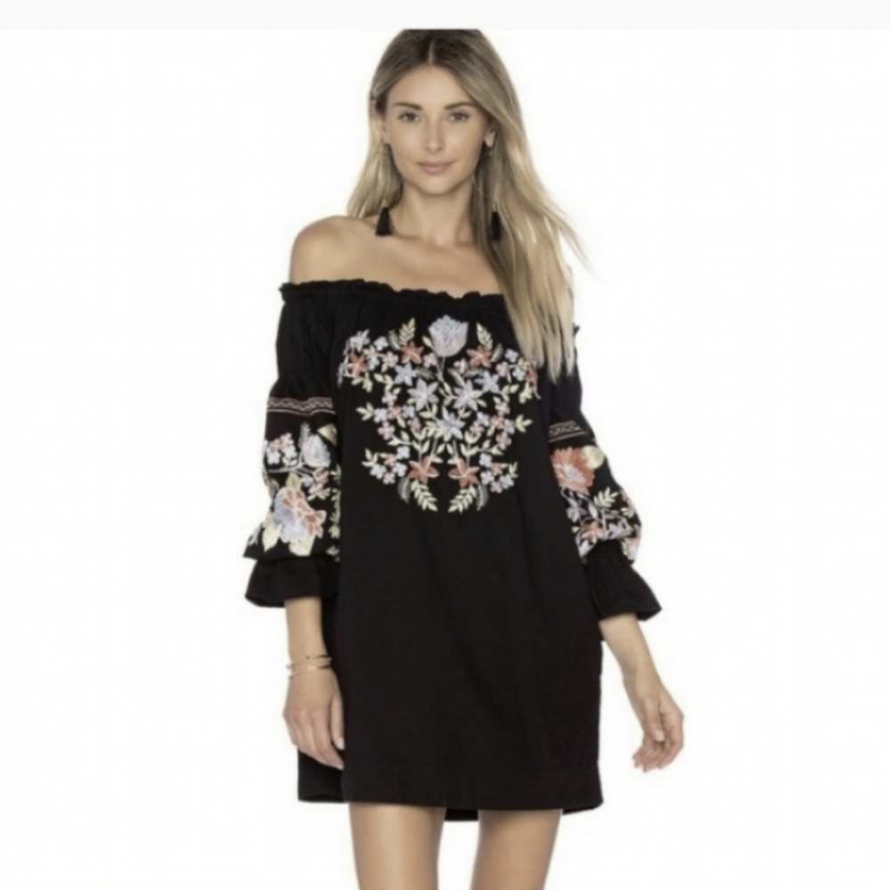 Free People peasant dress size Small